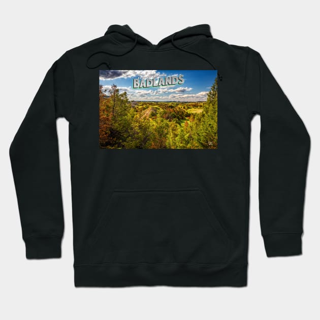 North Dakota Badlands Hoodie by Gestalt Imagery